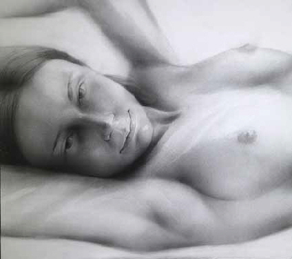 Alexis Diaz, Mona Lisa nudo, 2016, Bleistift, 40 x 45 cm