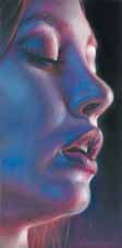 Paul Hinks, Pastell, 20 x 10 cm